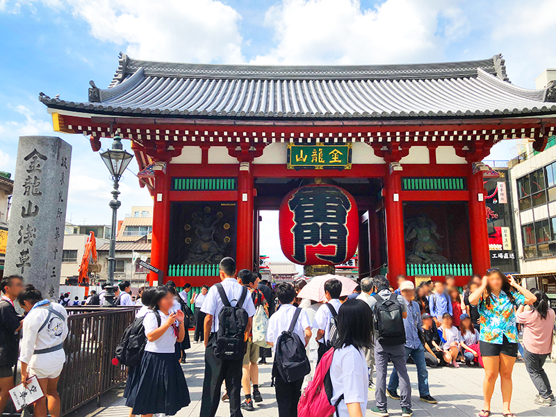浅草寺へぶら散歩